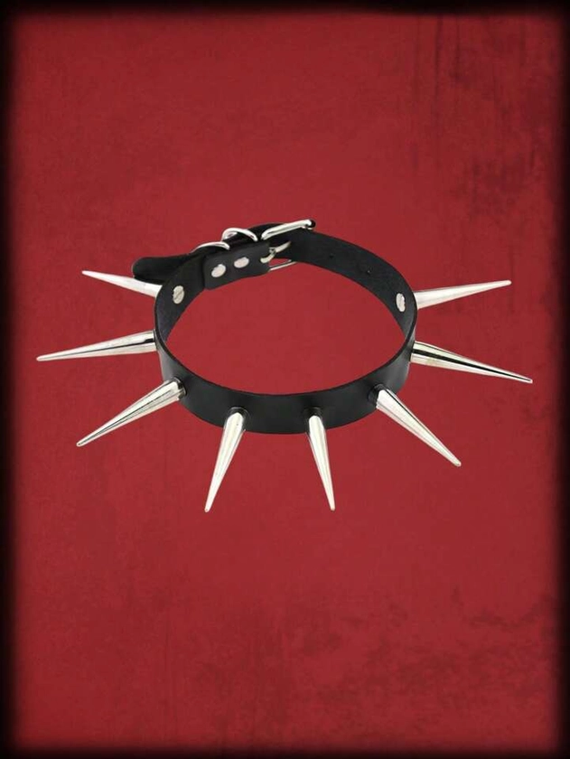 ROMWE Grunge Punk 1 pieza Gargantilla miedoso con diseño claveteado para mujeres para decoración diaria