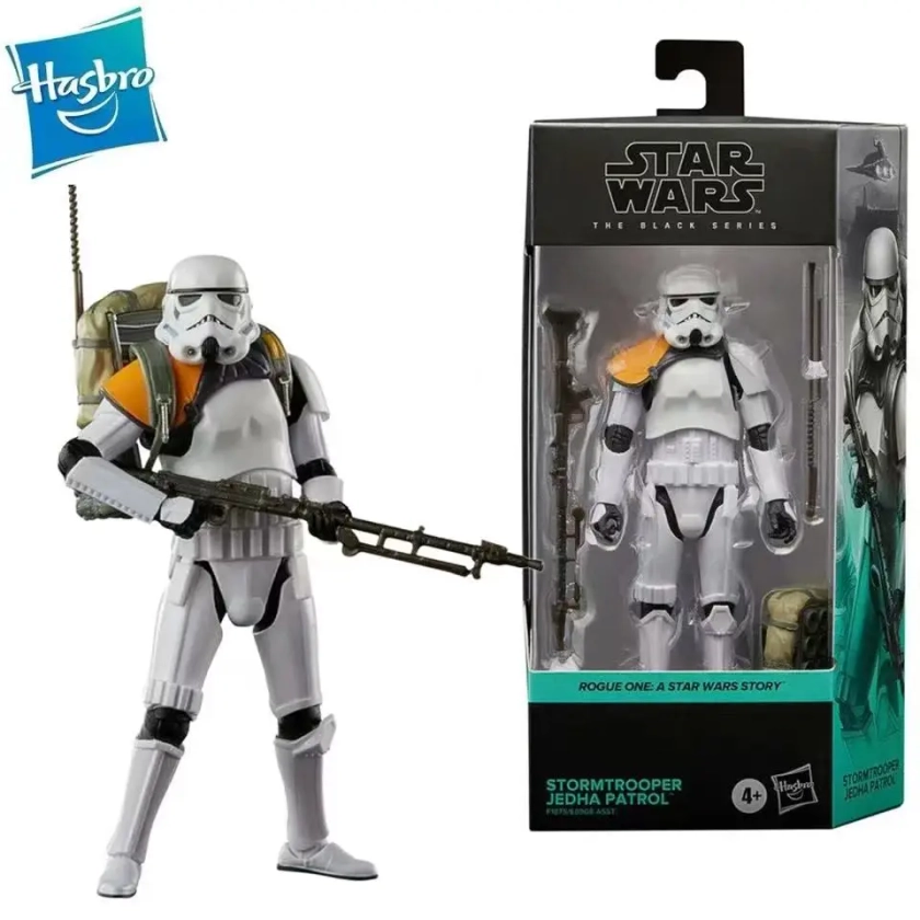 Figuras de acción de Star Wars, colección de juguetes de la Serie Mandalorian Bounty Hunter, Migs, KRRSANTAN, Stormtrooper y Patrol, 6 pulgadas