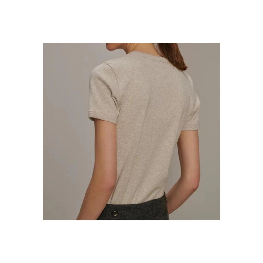 T-shirt Aristide - gris chiné - Soeur Paris - Tops et T-shirts