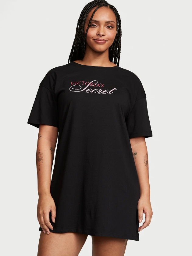 Buy Cotton Sleepshirt - Order Sleepshirts online 5000008247 - Victoria's Secret US