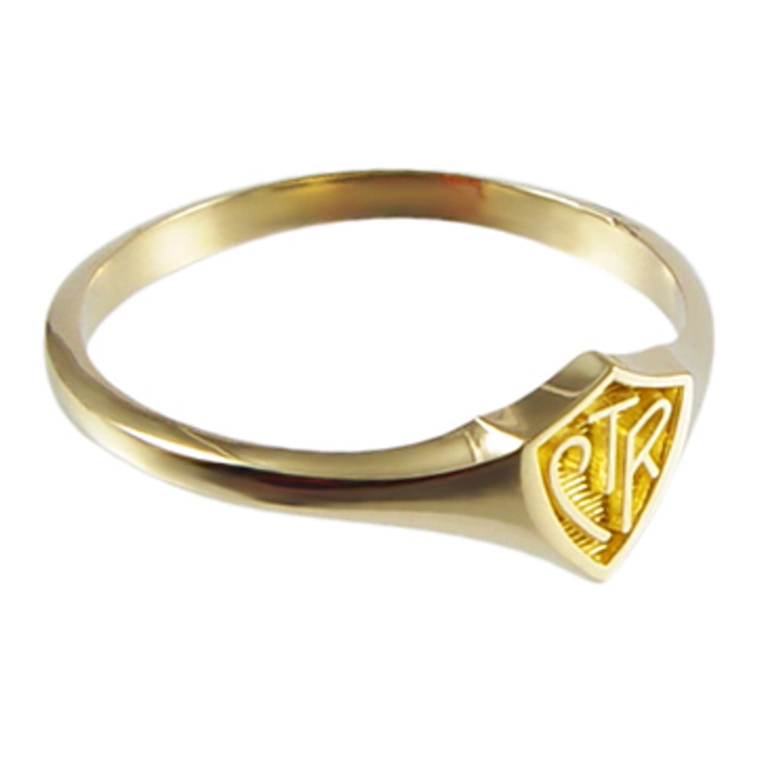 Mini CTR Ring - 14kt Gold