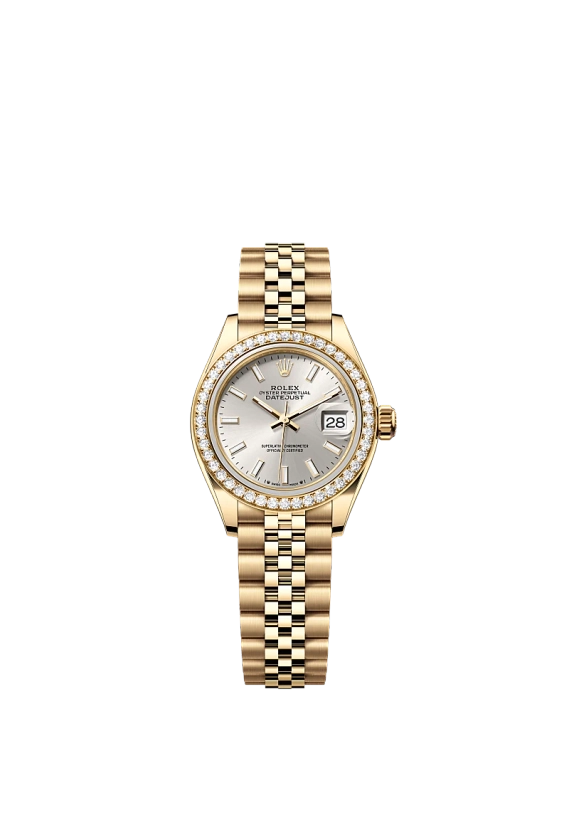 Rolex Lady-Datejust watch: 18 ct yellow gold - m279138rbr-0012