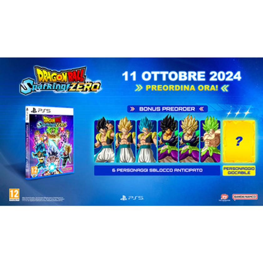 DRAGON BALL: Sparking! ZERO, PlayStation 5 | Giochi Playstation 5 in offerta su Unieuro