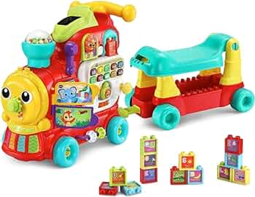 VTech 4-in-1 Letter Learning Train (Frustration Free Packaging), Red