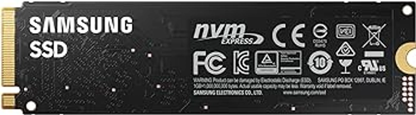 Samsung 980 MZ-V8V500BW | Disque SSD Interne NVMe M.2, PCIe 3.0, 500 Go, Contrôle thermique intelligent