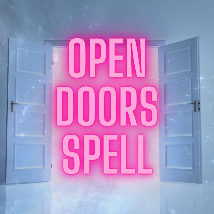 OPEN DOORS SPELL, Opportunity Spell, Personal Growth, Positive Energy, Motivation, Clarity, Empowerment,manifestation Powerful Opportunities - Etsy UK