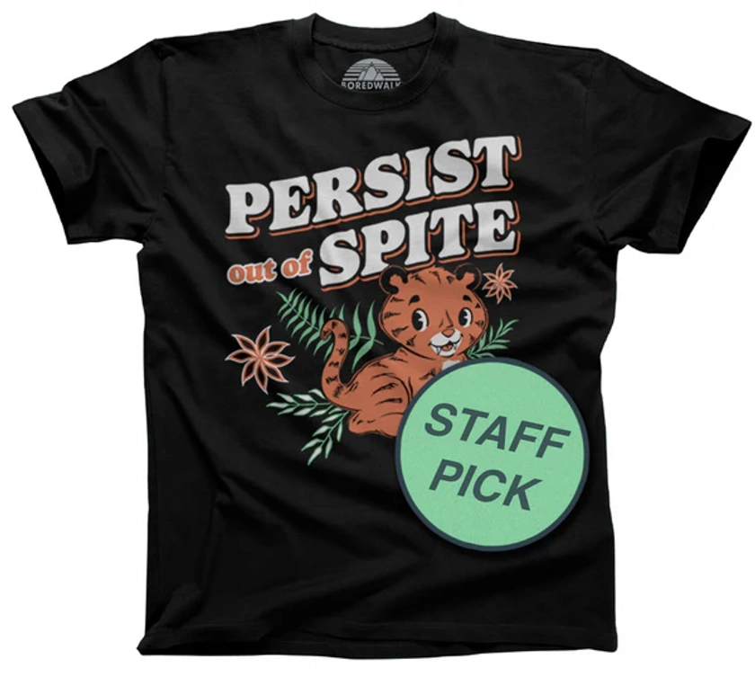 Men's Persist Out of Spite Tiger T-Shirt