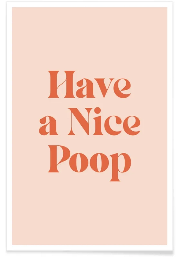 Nice Poop affiche