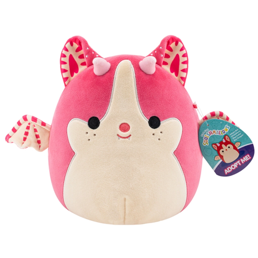 Original Squishmallows Adopt Me! 8" Soft Toy - Strawberry Shortcake Bat Dragon | The Entertainer