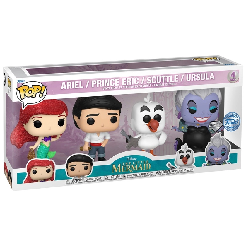 Funko POP! Disney La Petite Sirène Coffret 4 Figurines | Smyths Toys France