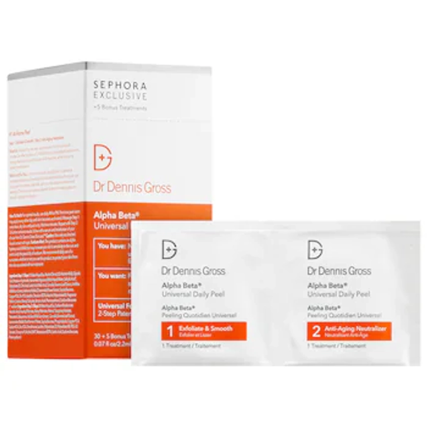 Alpha Beta® Universal Daily Peel Pads - Dr. Dennis Gross Skincare | Sephora