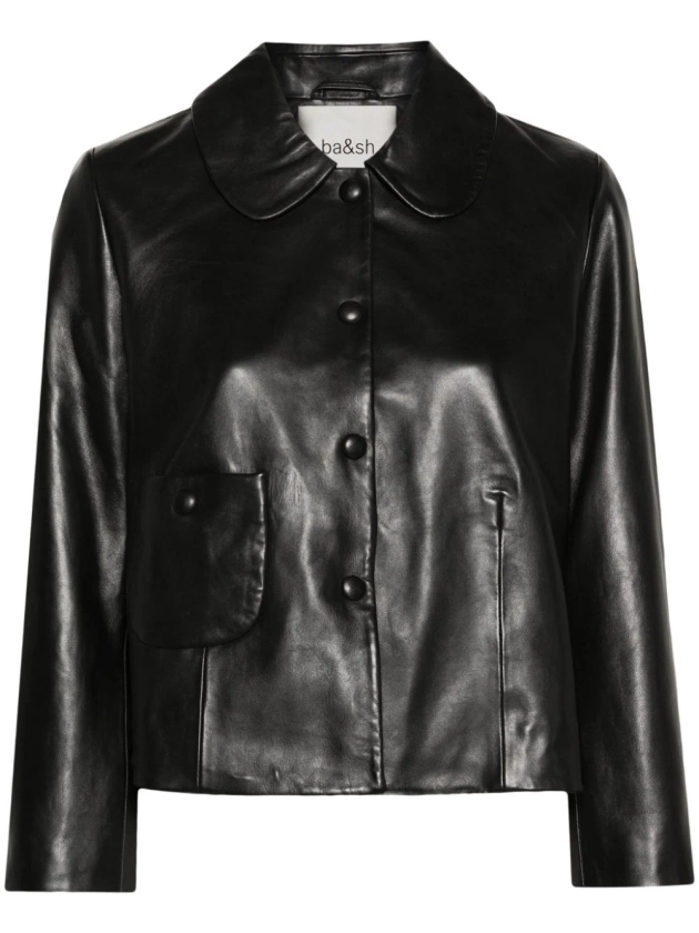 Ba&Sh Mylos Leather Jacket - Farfetch