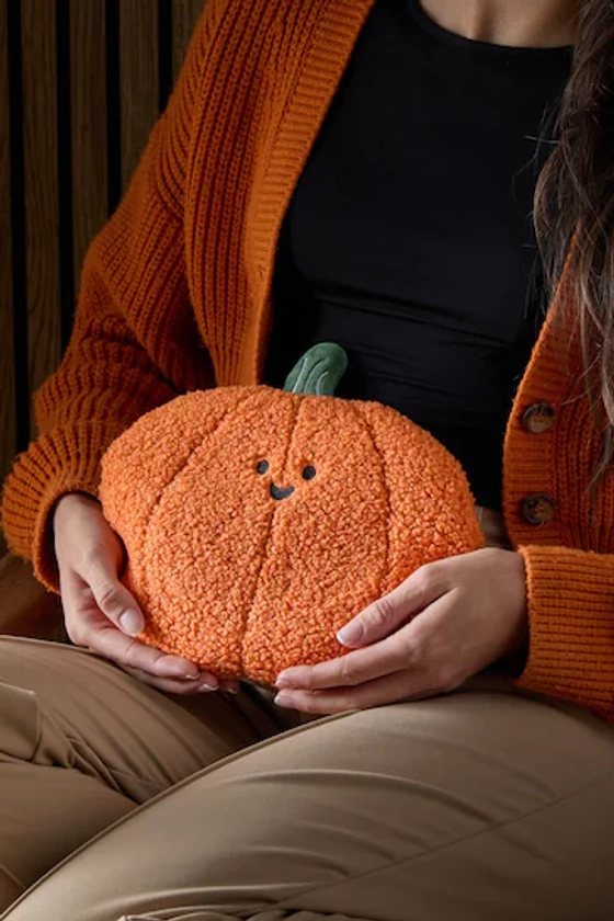 Buy Orange Pumpkin Halloween Microwaveable Hottie from the Next UK online shop