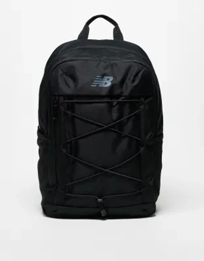 New Balance cord backpack in black | ASOS