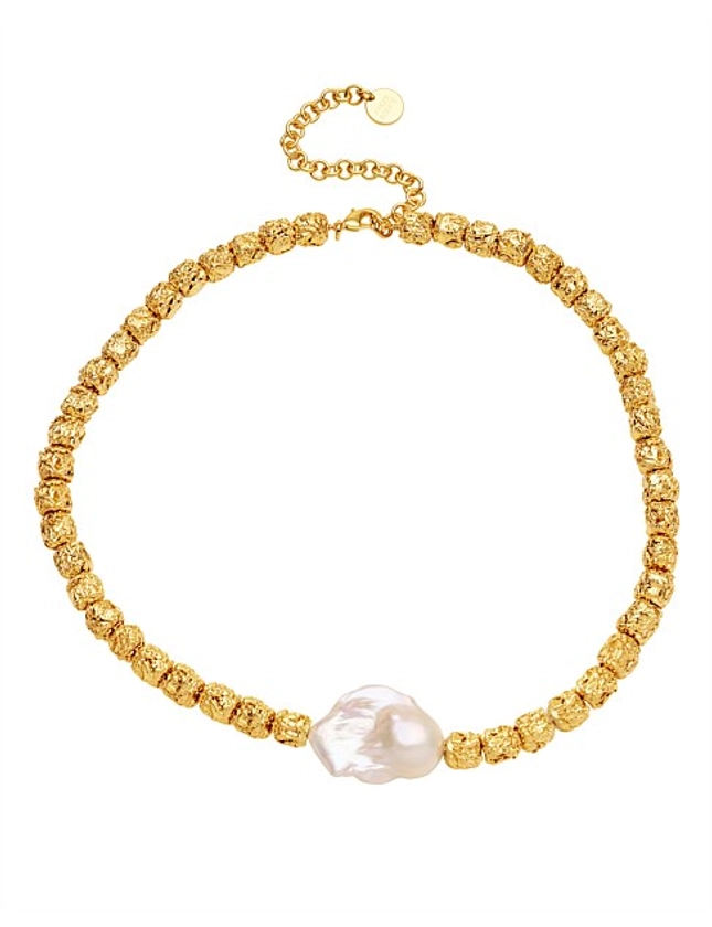 Amber Sceats Stevie Statement Pearl Necklace | David Jones