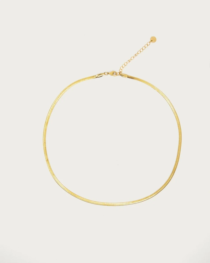 3mm Herringbone Chain Collier
| En Route Jewelry | En Route Jewelry