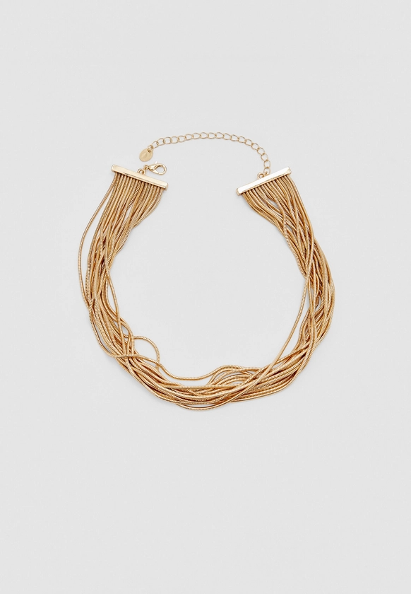 Collier multi chaîne - Bijoux femme | Stradivarius France