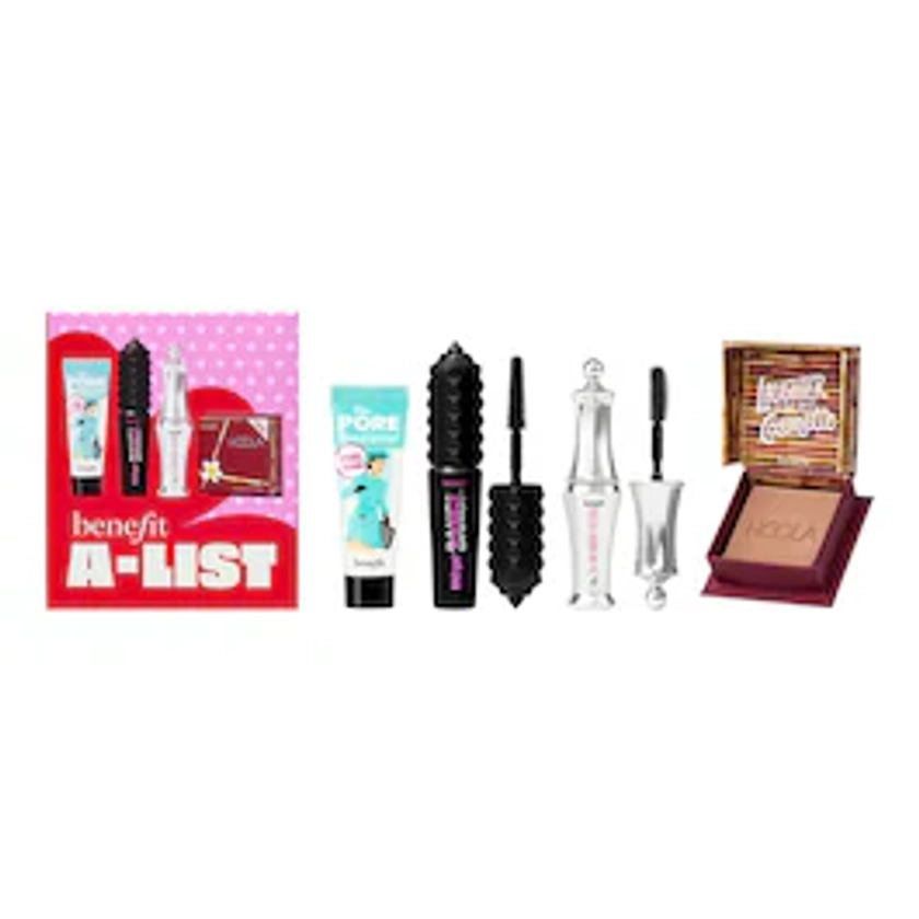 BENEFIT COSMETICSBenefit A-List kit - Coffret de Minis Mascara, Gel Sourcils, Bronzer & Primer 2 avis