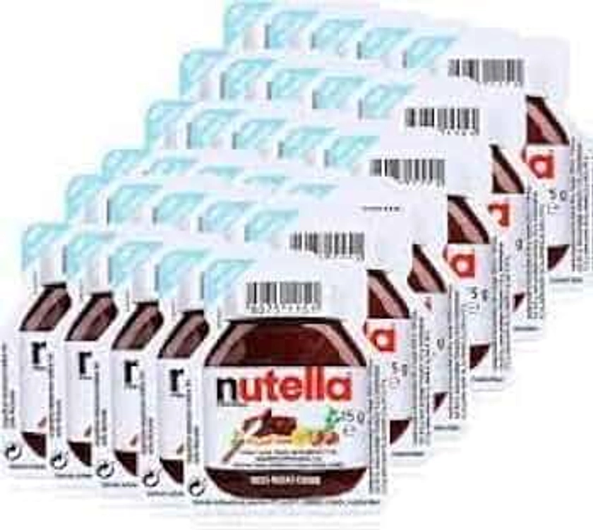 Nutella Spread Portions 15gm x 30 | Individually Sealed Flavor Bombs | Perfectly Portioned | Perfect for Snacking | Ideal for Travel, Work, and Quick Snacks