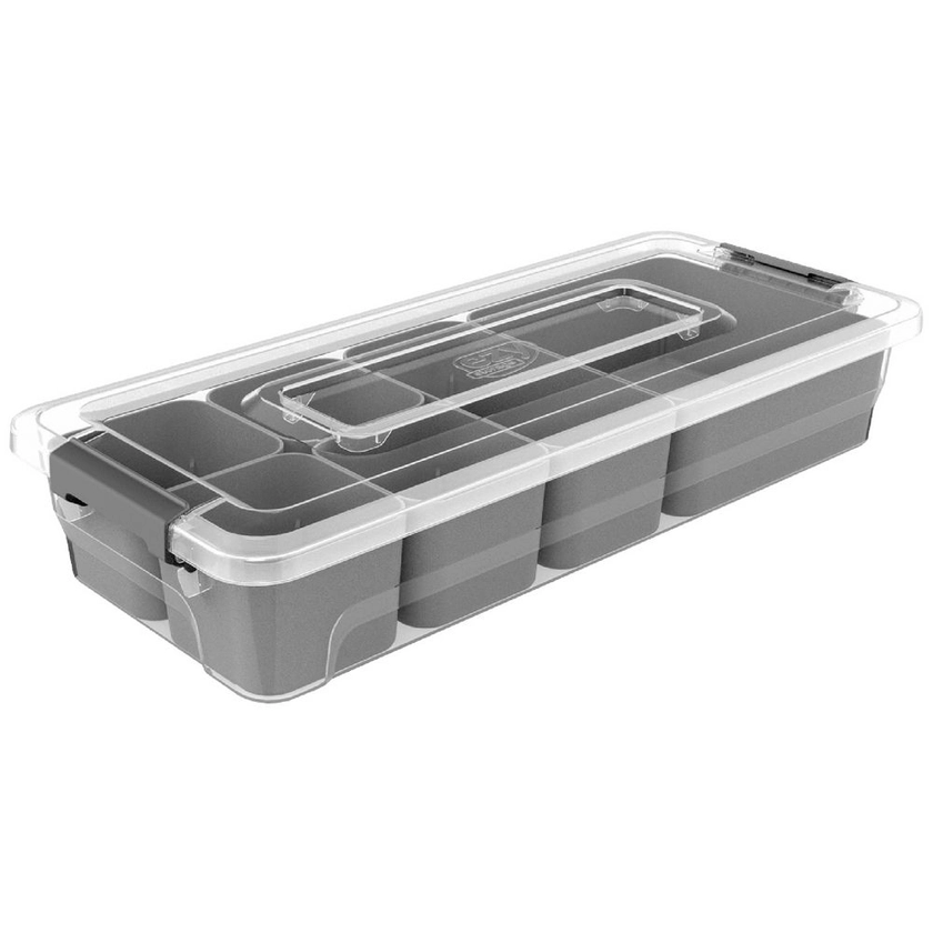 Ezy Storage Sort It 2.5L 6 Compartment Container