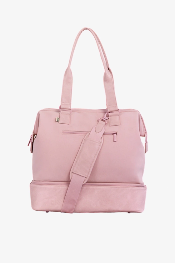 BÉIS 'The Mini Weekender' in Atlas Pink - Mini Weekender & Small Overnight Travel Bag