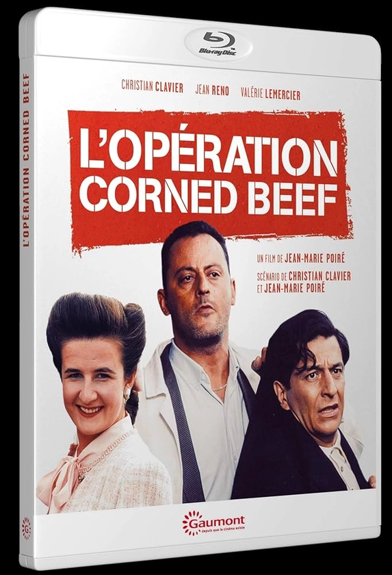 L'opération Corned Beef - GDBD [Blu-Ray]: Amazon.fr: Christian Clavier, Jean Reno, Valérie Lemercier, Isabelle Renauld, Jacques François, Mireille Rufel, Marc de Jonge, Jacques Dacqmine, Jean-Marie Poiré, Christian Clavier, Jean Reno: DVD et Blu-ray