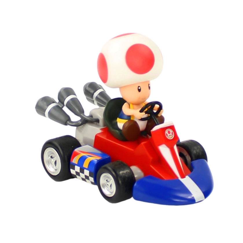 Super Mary Series Karting Mario Bros Luigi Yoshi Donkey Kong Action Figure Toys Pull Back Car 12.5*8*9 Cm with Box Kids Gifts