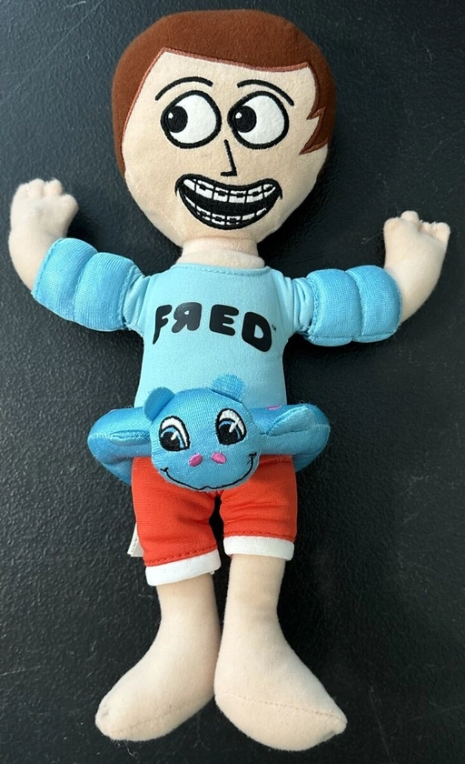 iCarly Talking Fred Figglehorn Goes Swimming Plush (2009,Think Wow) NEEDS REPAIR