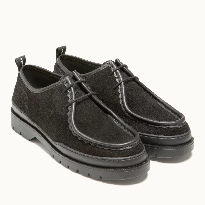 Derbies en cuir certifié | noir "major vp oak 2 - noir" - Kleman