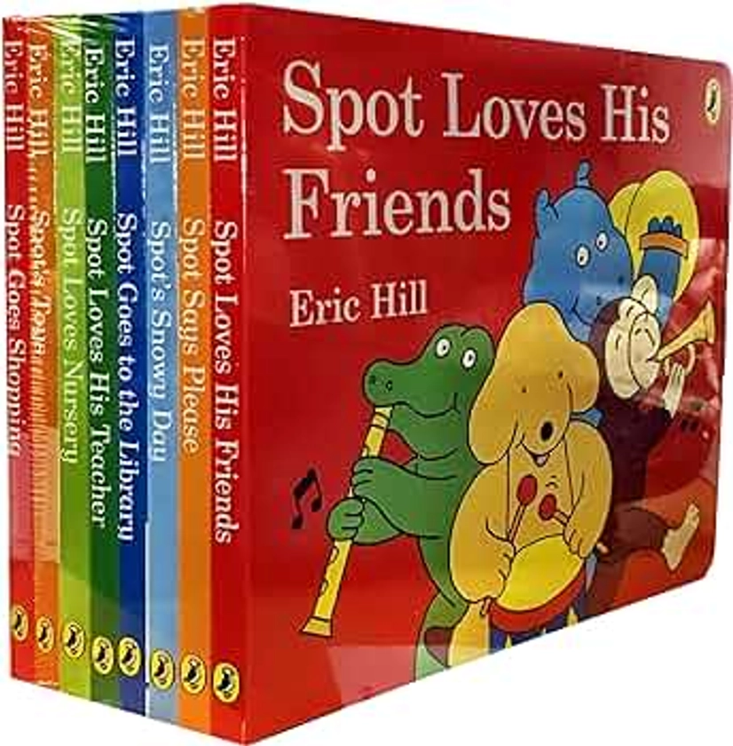Spot's Story Collection 8 Books Set Pack by Eric Hill