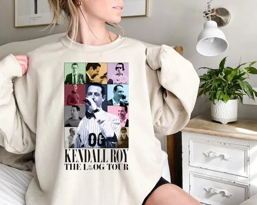Kendall Roys the Eras Tour Shirt, Kendall Roy Succession Fan Gift Shirt and SweatShirt Merch for Fans, Limited Kendall Logan Roy Tee Shirt