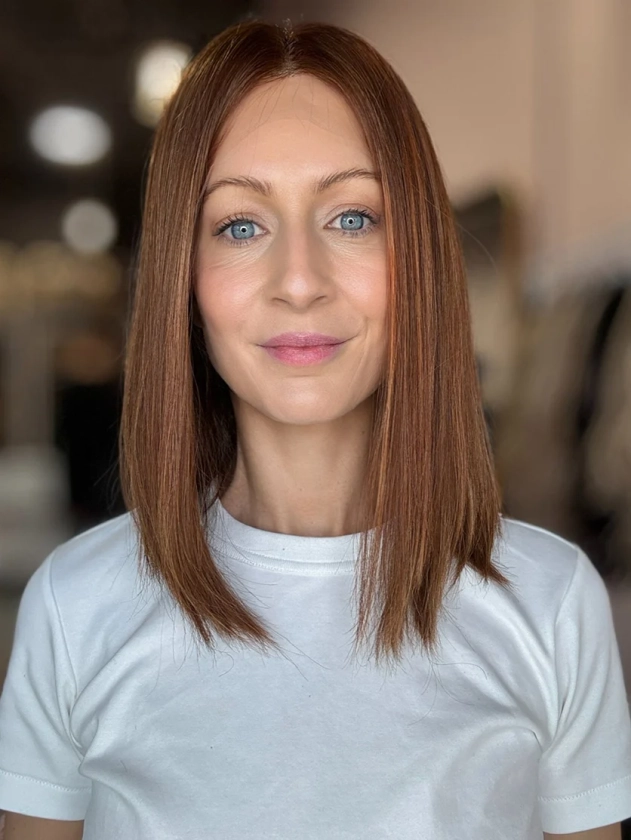 Merlot Bob | Red Human Hair Wig - Goldylost