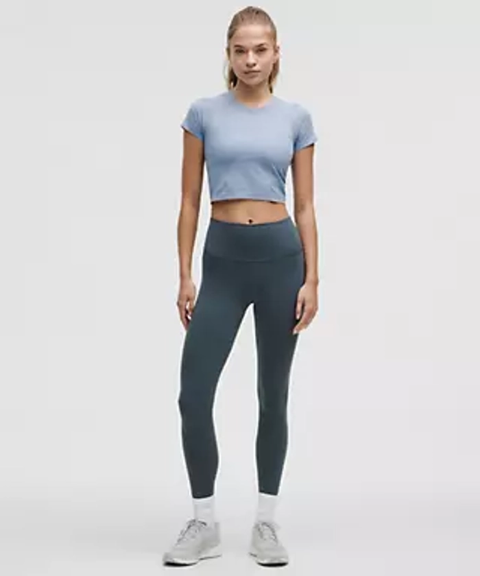 Swiftly Tech Cropped Short-Sleeve Shirt 2.0 | Women's Short Sleeve Shirts & Tee's | lululemon