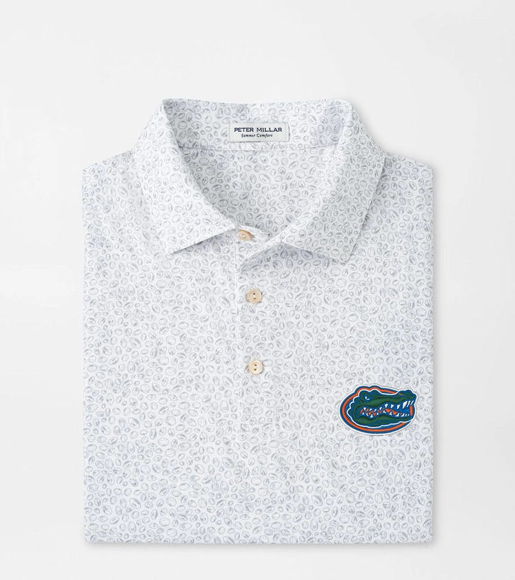 Florida Blitz Performance Jersey Polo | Men's Collegiate Apparel | Peter Millar