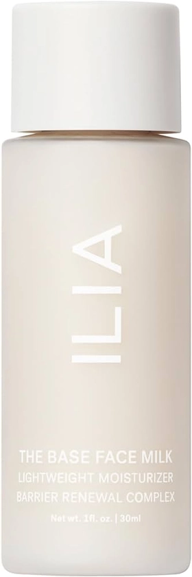 ILIA - The Base Face Milk Essence + Lightweight Moisturizer | Non-Toxic, Vegan, Cruelty-Free, Clean Makeup (Travel Size, 1 fl oz | 30 ml)