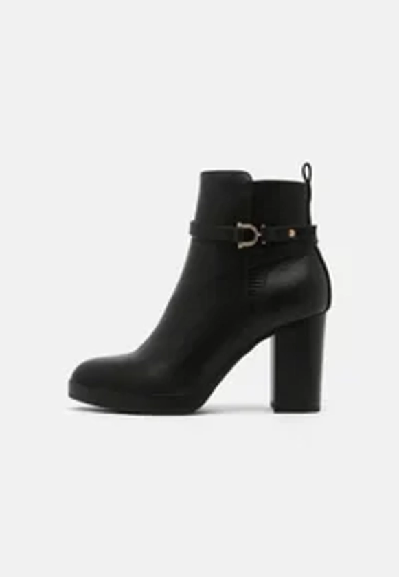 Anna Field Bottines à plateau - black/noir - ZALANDO.FR