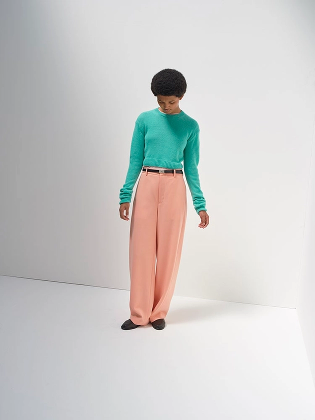 TENSE WOOL DOUBLE CLOTH SLACKS - AURALEE Official Website