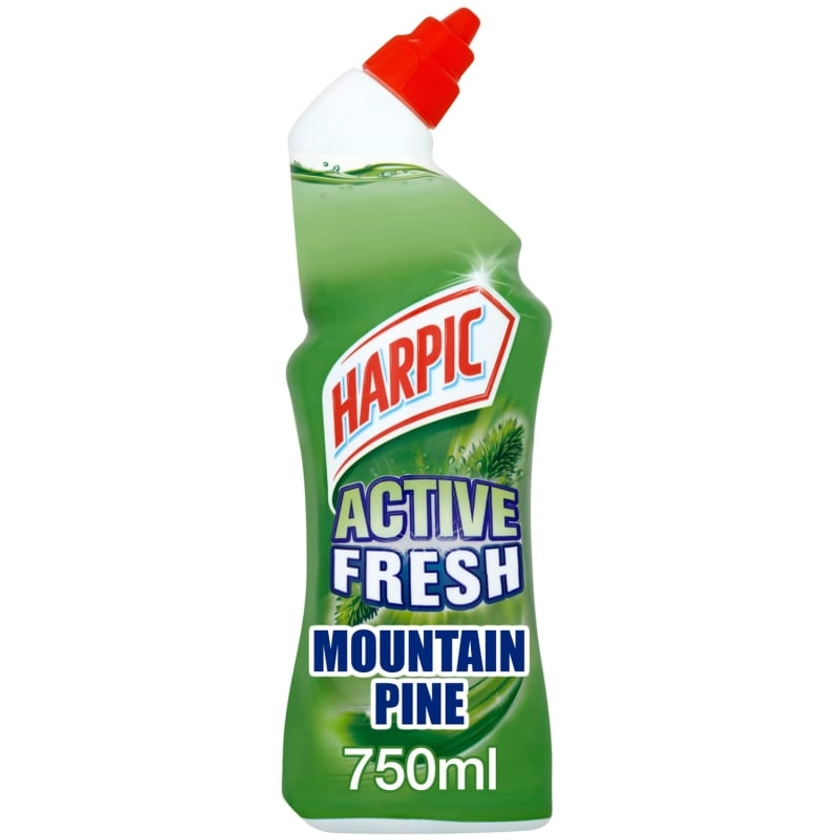 Harpic Active Fresh Toilet Cleaner 750ml - Mountain Pine