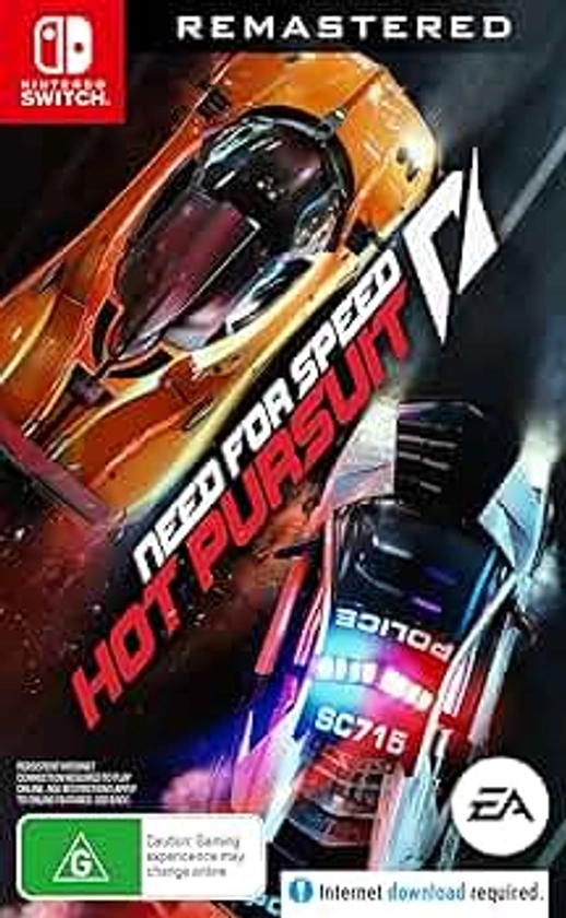 Need for Speed Hot Pursuit Remastered - Nintendo Switch