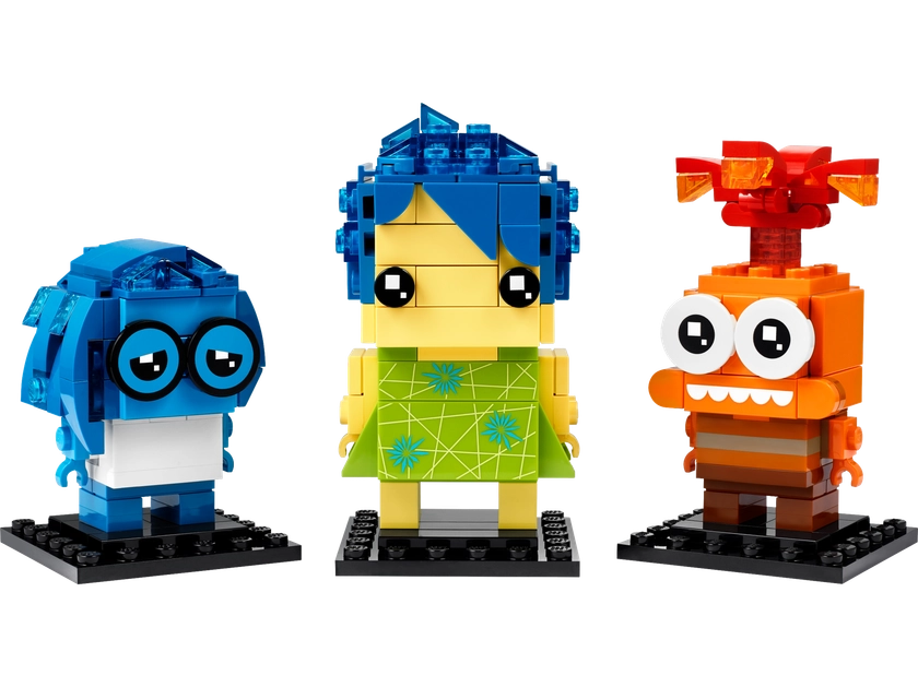 Joy, Sadness & Anxiety 40749 | BrickHeadz | Buy online at the Official LEGO® Shop US 