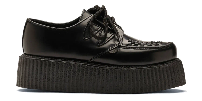 ORIGINAL CREEPER – DOUBLE SOLE – WULFRUN – BLACK LEATHER – underground-england.world