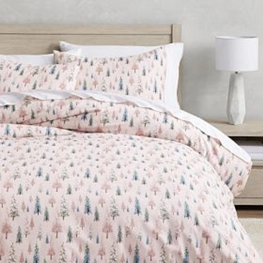 Winter Wonderland Flannel Duvet Cover