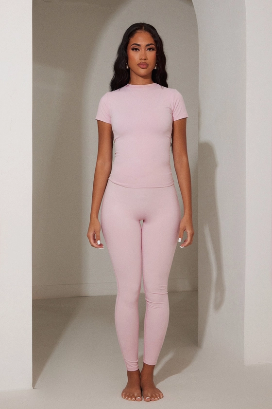 The sculpt leggings - Pink – marsthelabel