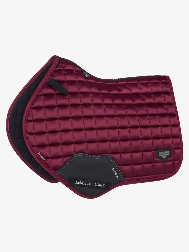 Loire Classic Close Contact Square Mulberry Saddle Pads