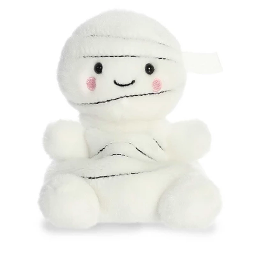 Aurora Mini Brendan Mummy Palm Pals Spooky Stuffed Animal White 5"