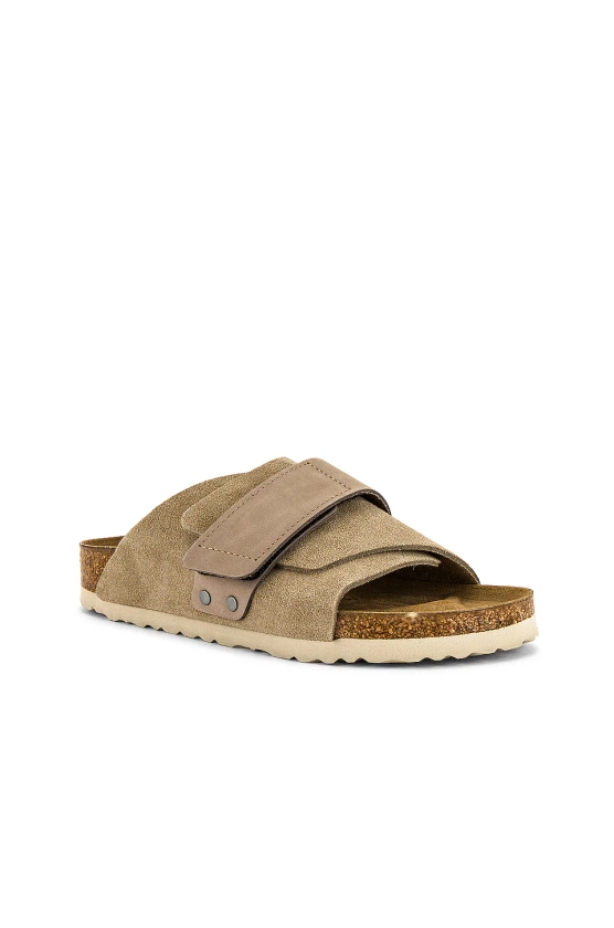 BIRKENSTOCK Kyoto Sandal in Taupe | REVOLVE