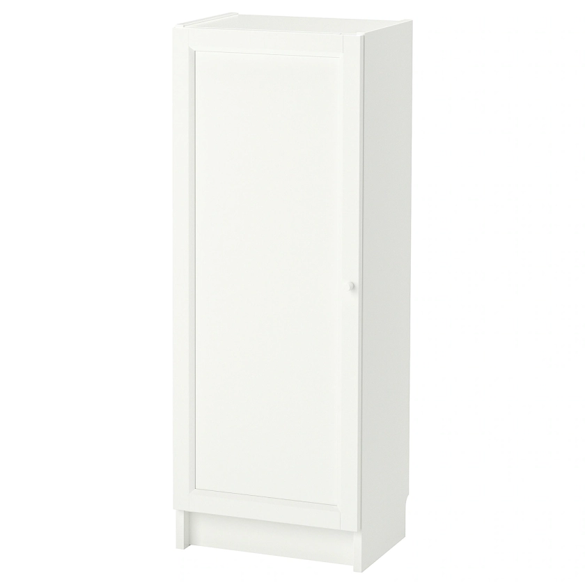 BILLY / OXBERG bibliothèque avec porte, blanc, 40x30x106 cm - IKEA