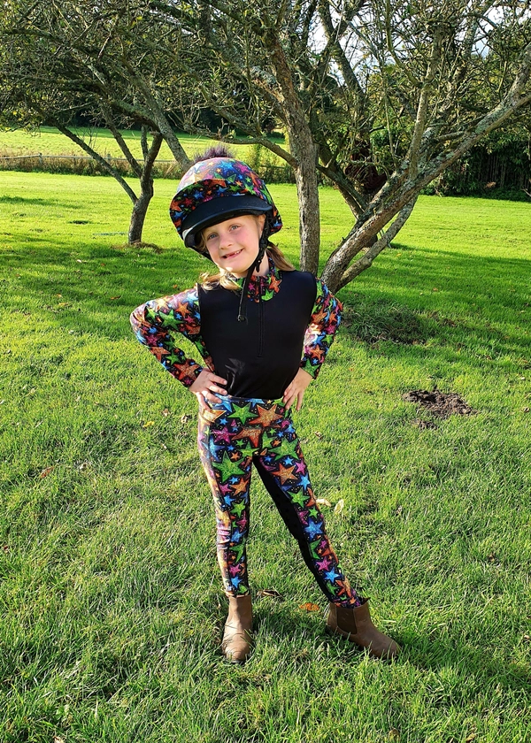 Shine Like A Star Riding Set Offer (Jods, Base & Hat Silk)