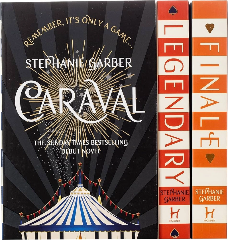 Caraval Series Complete Trilogy Collection 3 Books Set by Stephanie Garber (Caraval, Legendary & Finale)