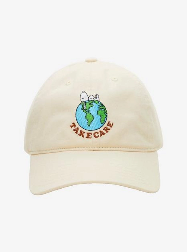 Peanuts Snoopy Earth Take Care Cap - BoxLunch Exclusive | BoxLunch